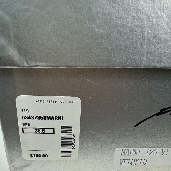 Brian Atwood suede leather boots with hidden platform - Picture 8 of 8